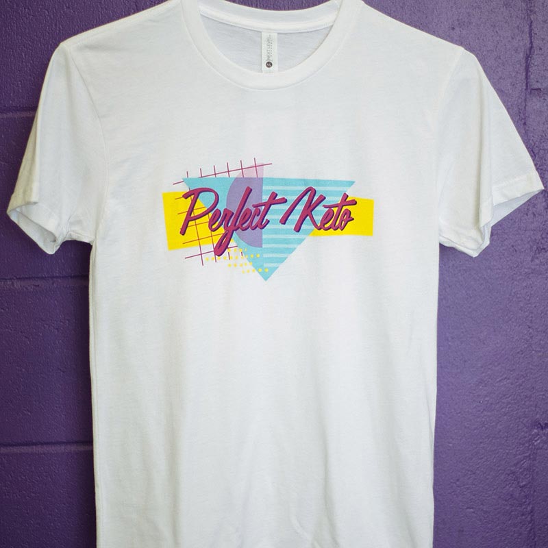 white keto shirt