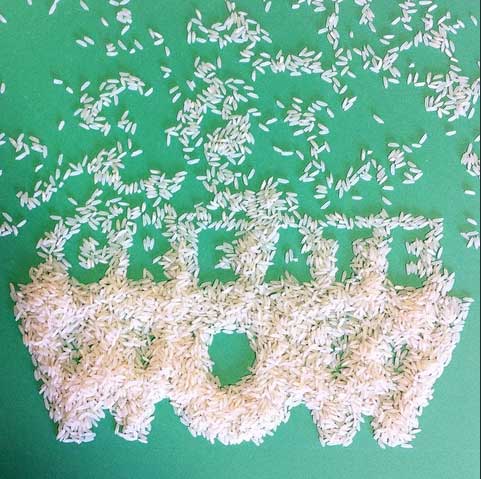 create wow out of rice