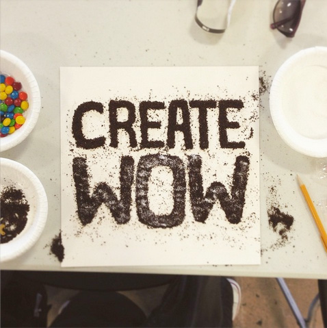 create wow made from coffee grounds
