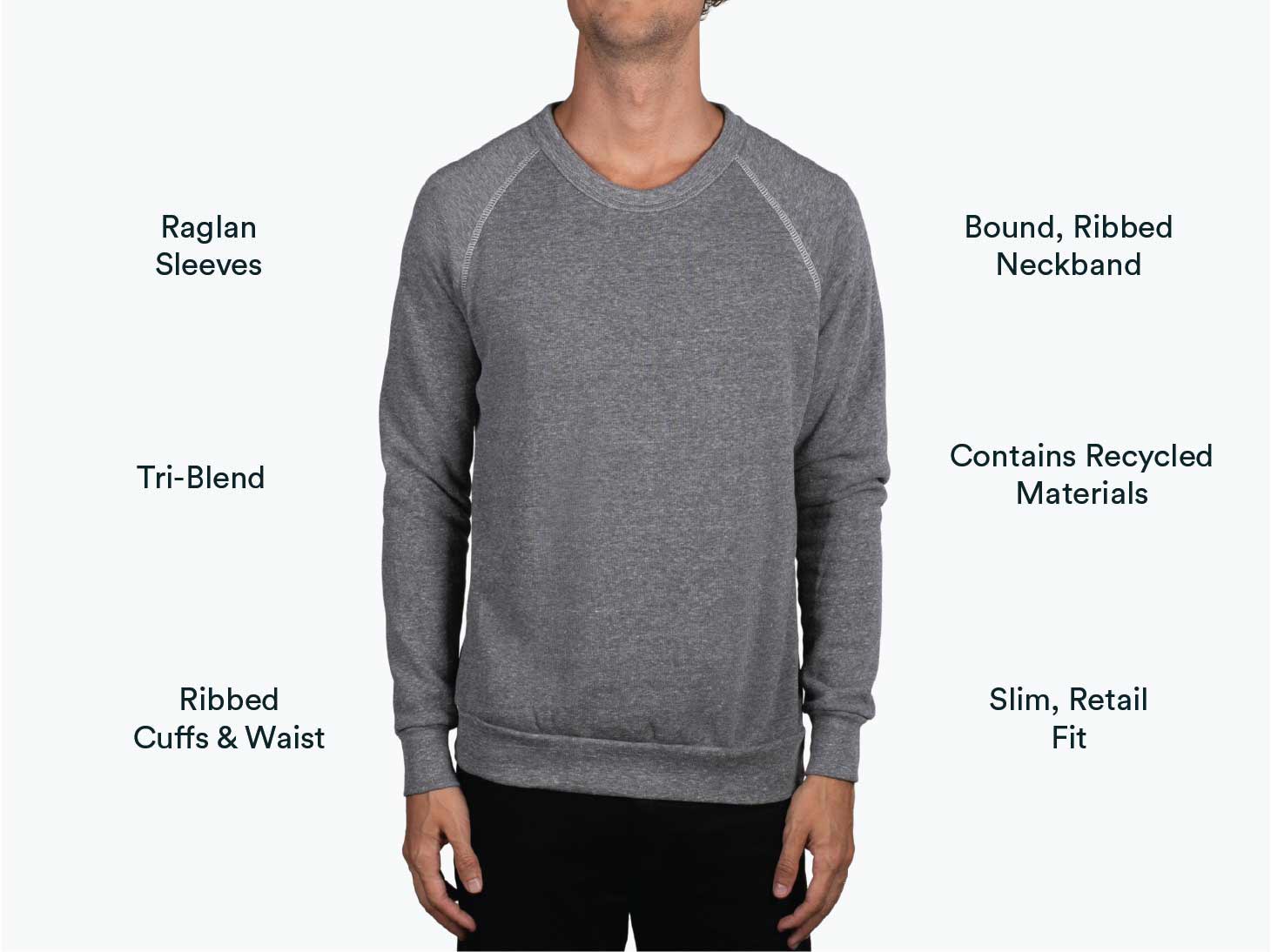 man wearing grey sweatshirt