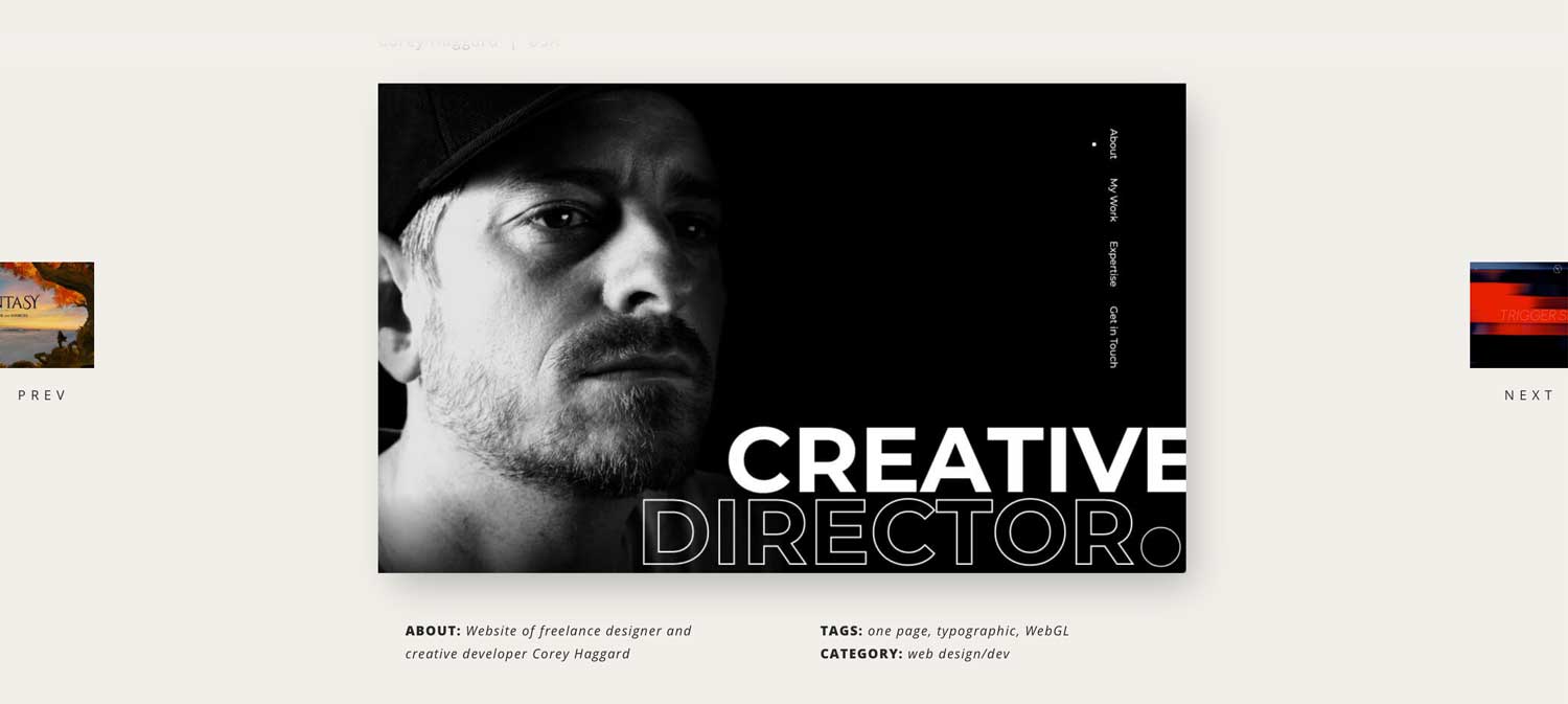 Corey Haggard home screen