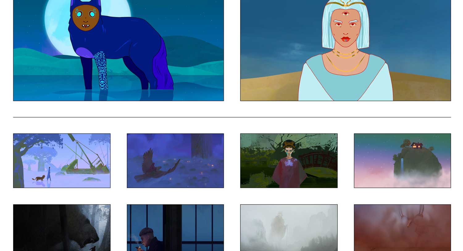 Liam Rinat paintings