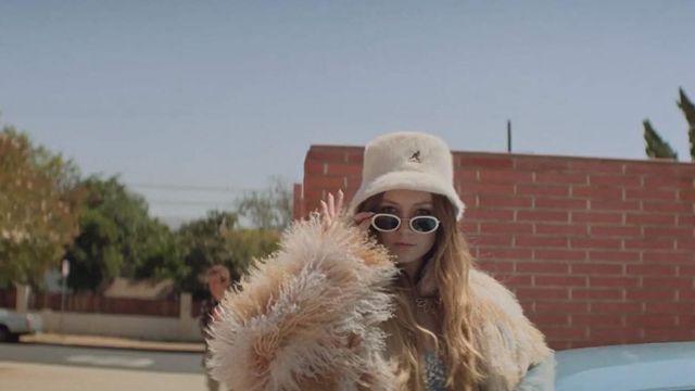 Booksmart bucket hat wearer