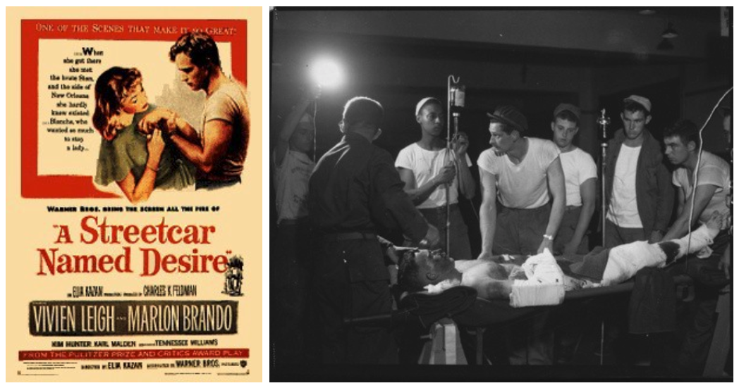 A streetcar named desire and men in t-shirts
