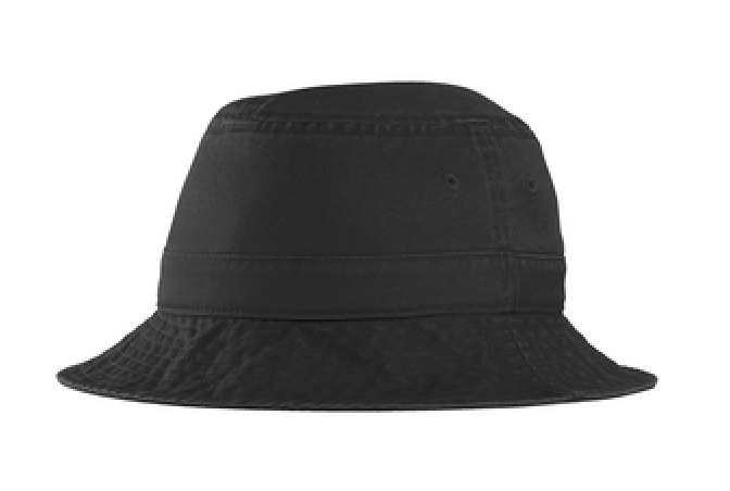 Black plain bucket hat to customize
